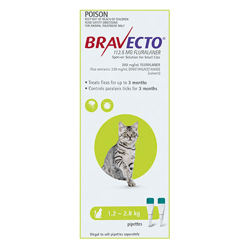 Bravecto Spot-On Cats Green